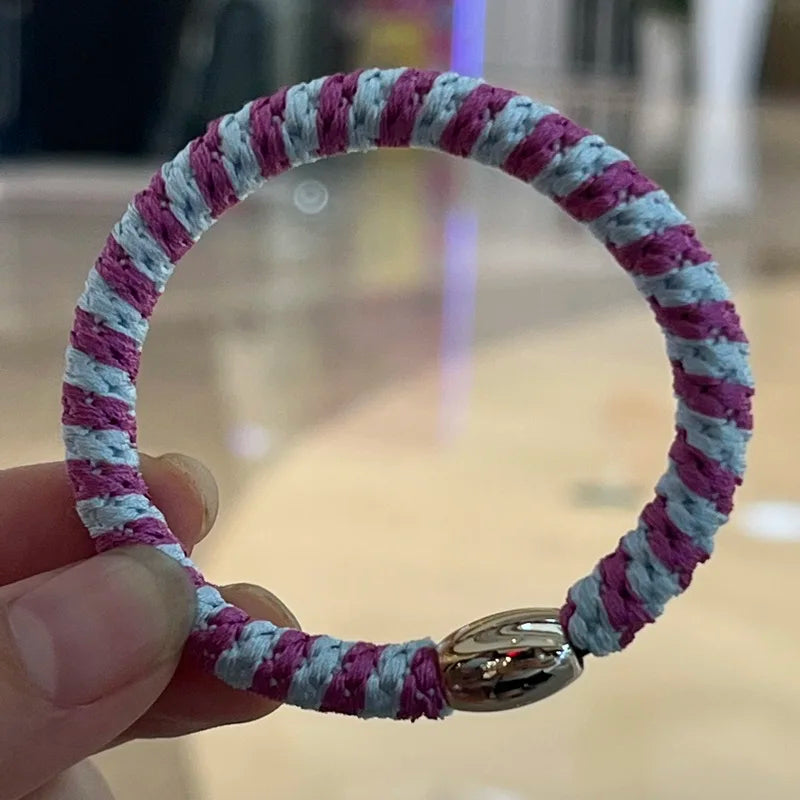 2022 fashion Simple thick hair rubber bands for Women Elastic Hair Tie Gum Girl Ponytail Hairbands Scrunchies kknekki Accessorie