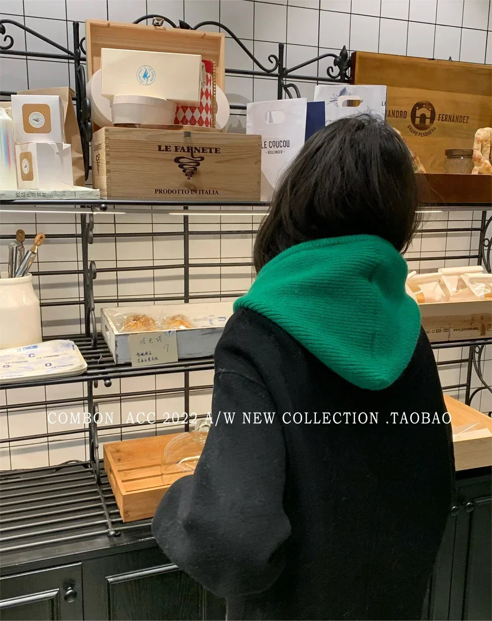 Winter Balaclava Hats For Men&Women Unisex Knitted Hooded Caps Outdoor Warmer Drawstring Hats One-Piece Neck Collar Beanies Cap