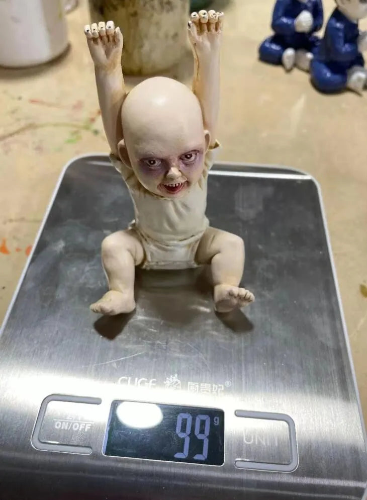 Halloween Decorative Resin Car Ornaments Horror Ghost Dolls Ghost Festival Haunted House Tricks