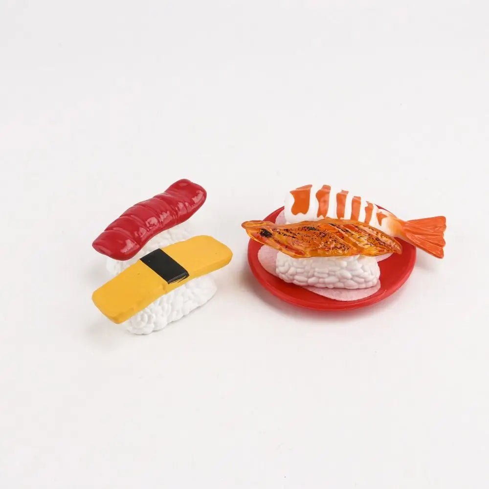 Kitchenware Kitchen Model Dollhouse Accessories Children Kitchen Food Toys Cutlery Toys Mini Sushi Set Pretend Kitchen Toys