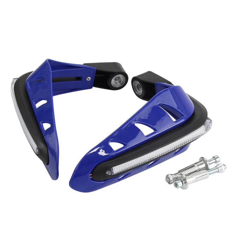 Motorcycle Handguards with LED Lights Motorbike Accessories Modification Protective Gear for ATV Bike Off Road Motocross ﻿