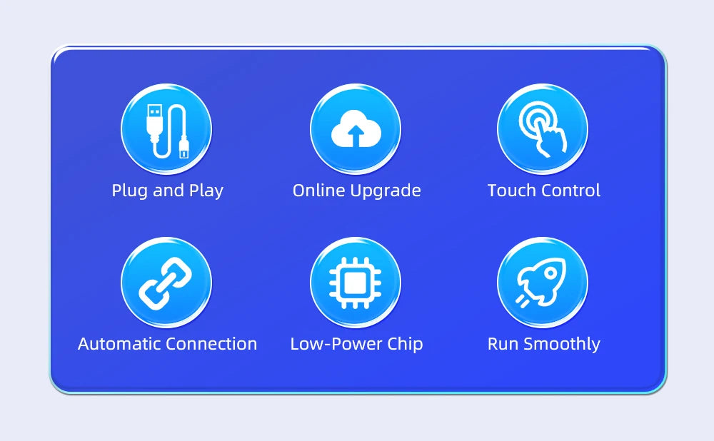 New Wired To Wireless Carplay Android 2 In 1 Automatic Adapter Car Gadget Smart Box Plug and Play 5Ghz Wifi Fast Connection