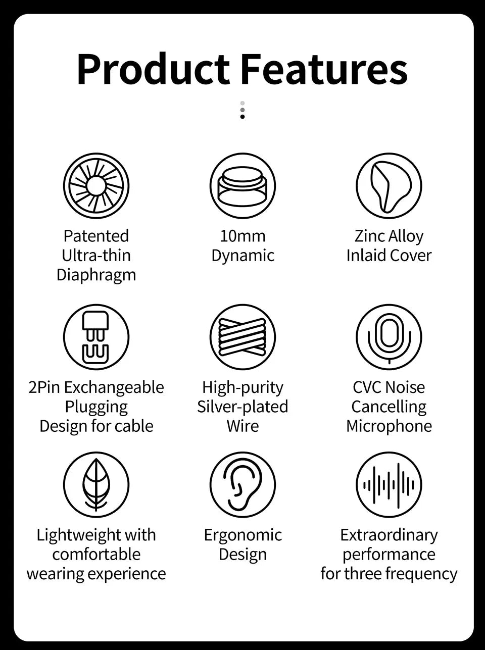 CCA CRA+ Metal Headset In Ear Monitor Phone Bass Wired Earphone With Microphone Sport Game HiFi Noice Cancelling Headphones