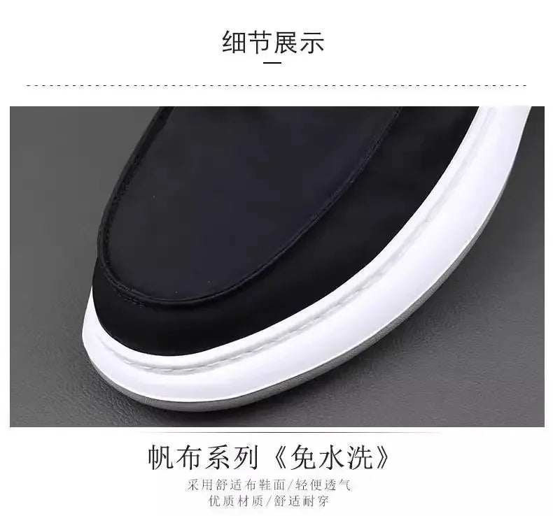 Men Casual Loafers Driving Shoes Fashionable Flat Shoes Daily Walking Shoes Tenis De Hombre Boat Shoe Summer  Social Shoe Male