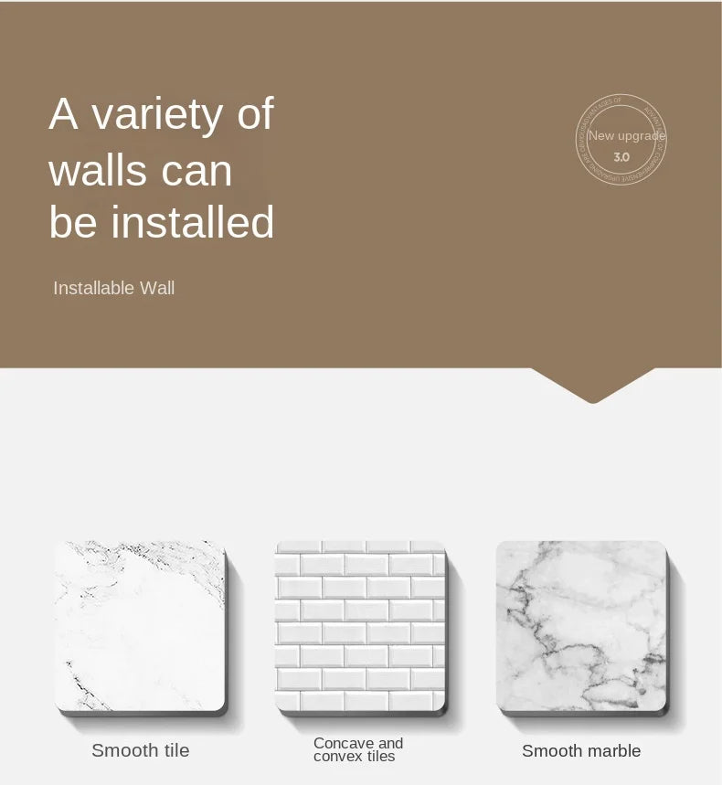 Kitchen knife holder, knife rack, non-perforation, wall-mounted storage box, kitchen organizer  kitchen items