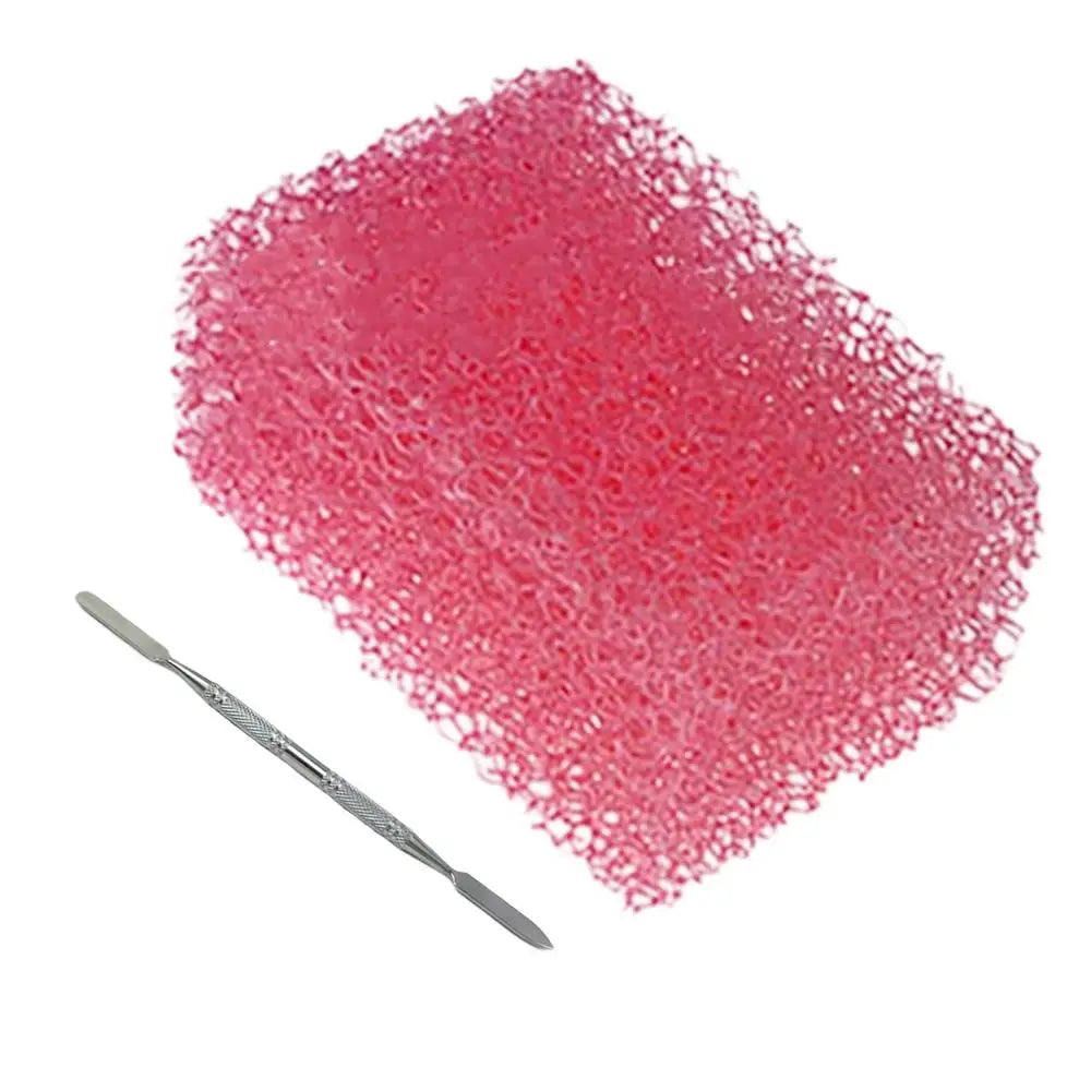 Halloween Makeup Kit Scars Wax Special Effects Stage Fake Wound Skin Wax with Spatula Stipple Sponge Fake Wood Special