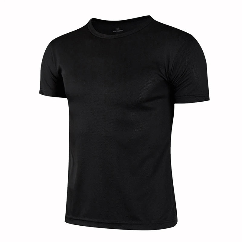 2025 Running Shirts Soccer Shirts Men's Jersey Sportswear Mens Jogging T-Shirts Quick Dry Compression Sport T-Shirt Fitness Gym
