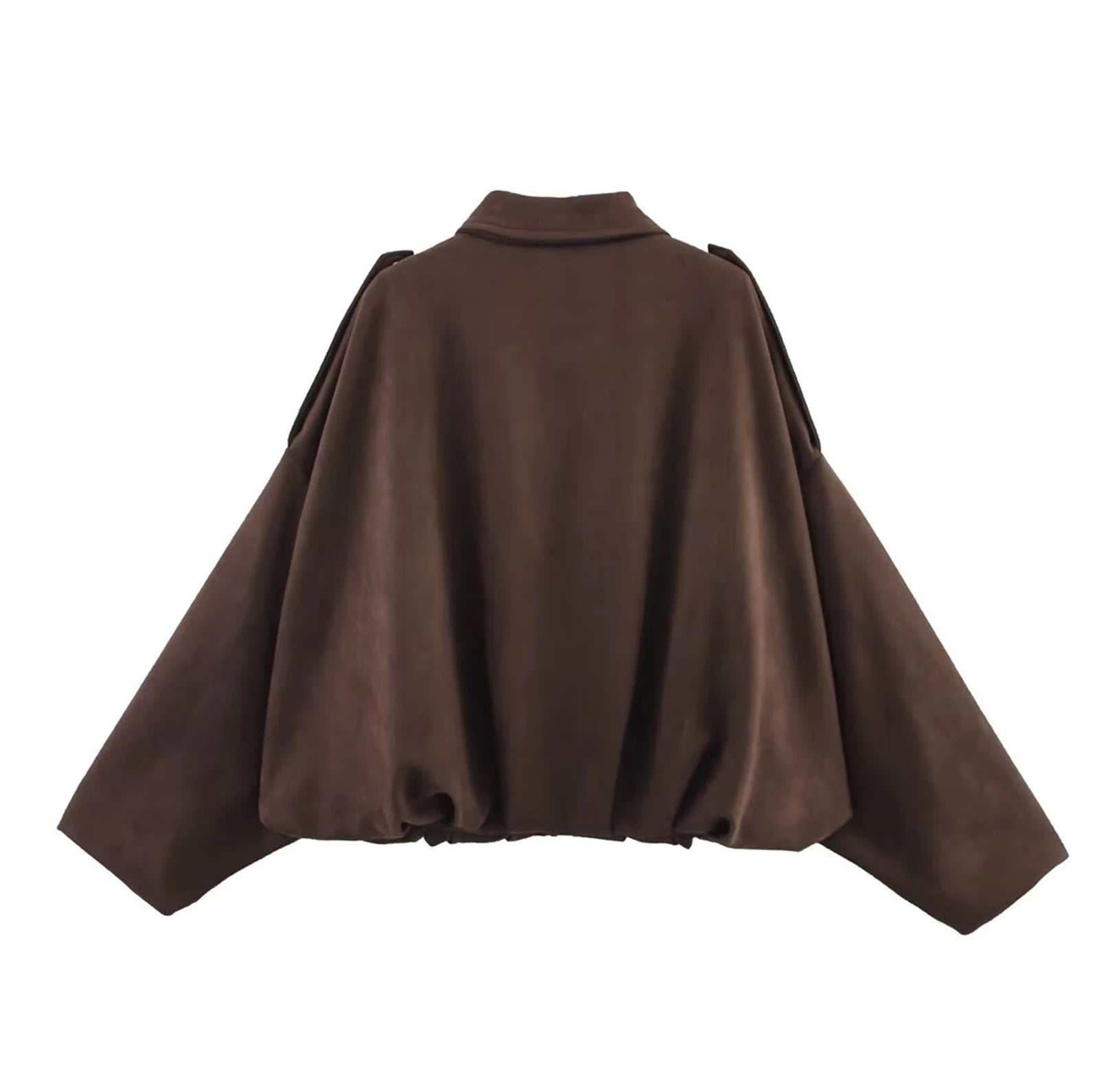 Women's Jackets Coat Fashion Turn-down Collar Long Sleeve Loose Coats Vintage Female Outerwear Chic Street Youth Jackets Tops