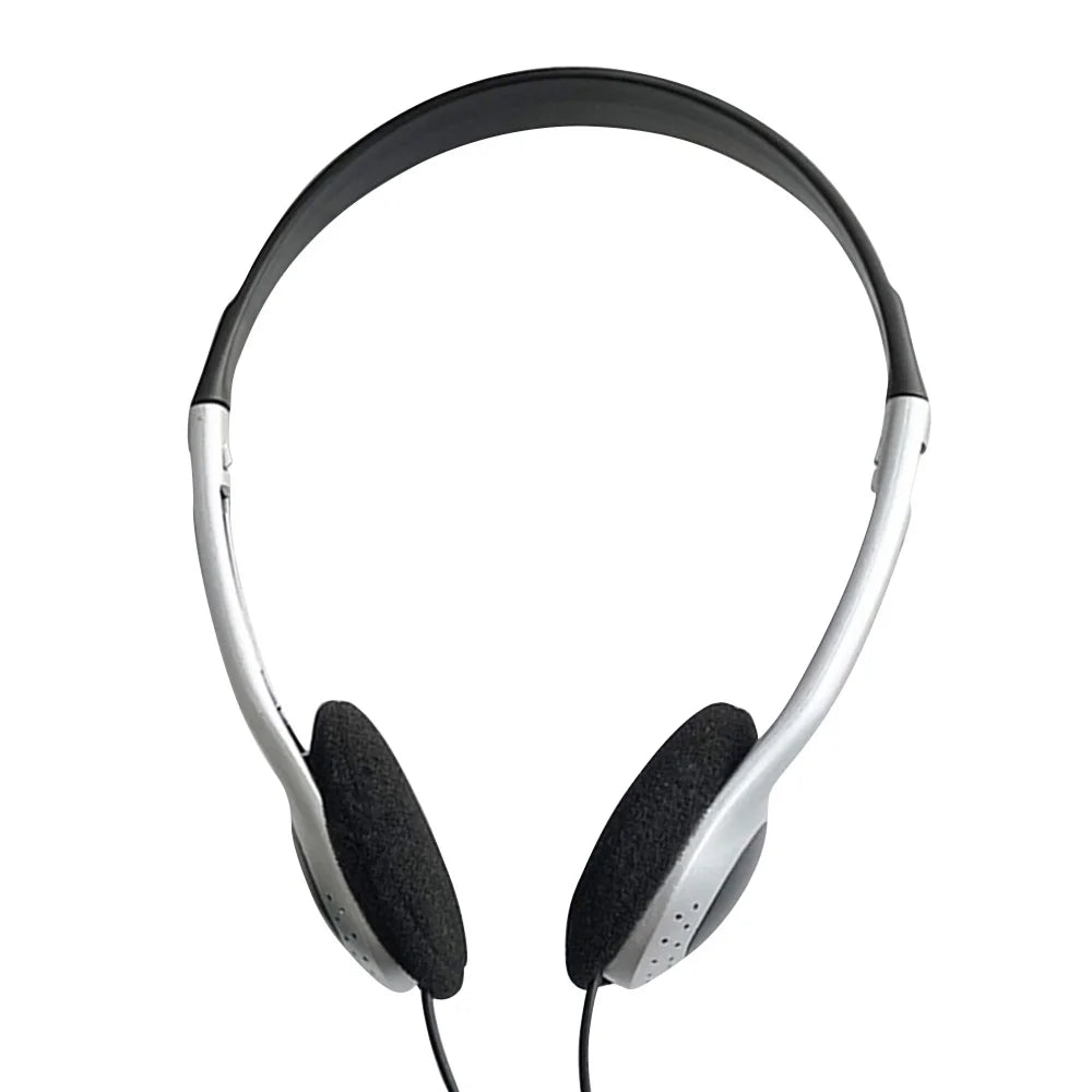 New Headphones Personality Retro Feelings Headset Black Fashion Style Headset Over Ear Earbud 3.5mm Wired Headset Photo Props