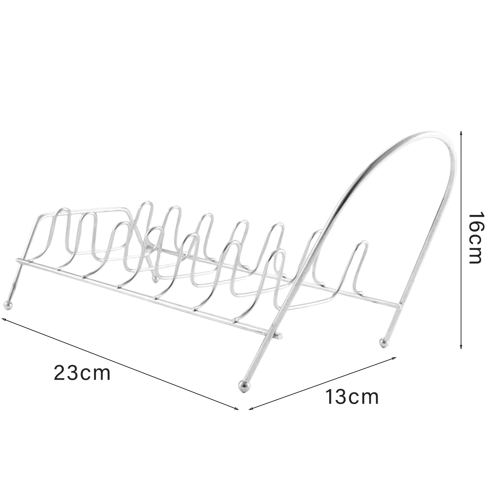 Kitchen Countertop Dishes Dry Shelf Simple Design Space Saving Storage Rack Suitable for Keep Plates Neatly Stored