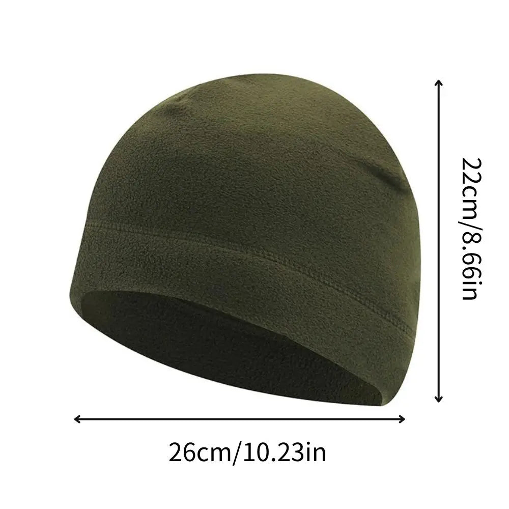 New Fleece Winter Hat Tactical Windproof Outdoor Hiking Accessories Hunting Military Men Caps Snowboard Cycling Warmer Beanies