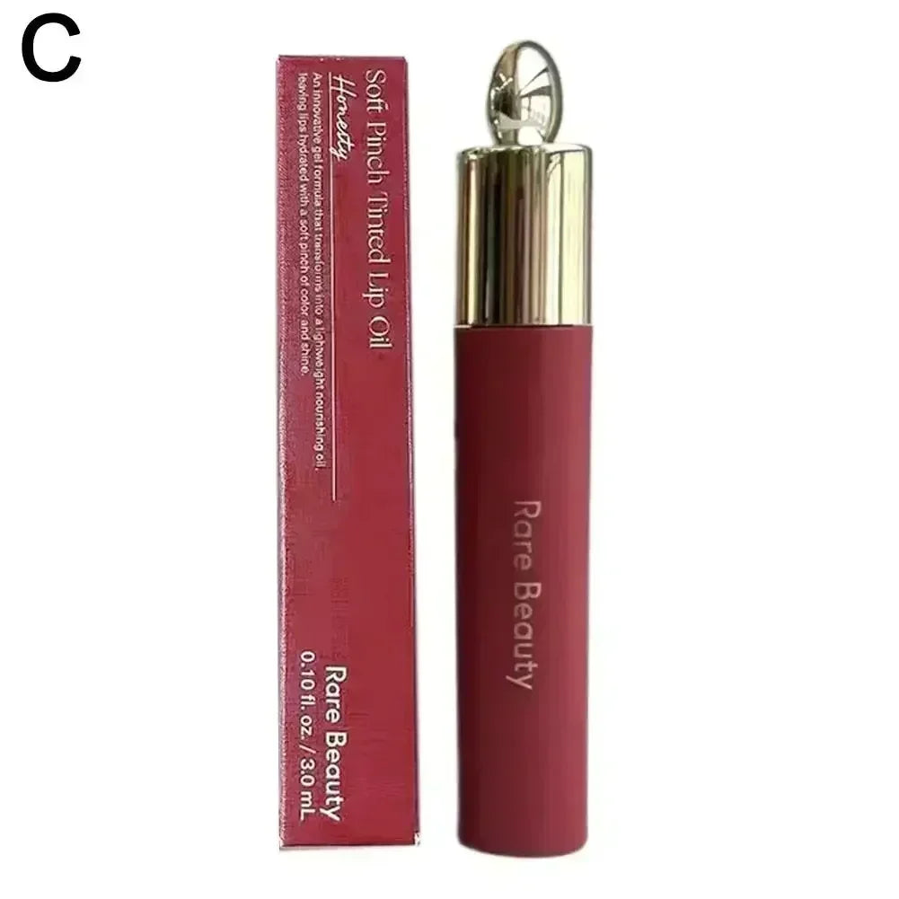 Hot Fashion Rare Beauty Setting Powder with Mirror Liquid Blush Moisturizing Dual-use Waterproof Lip Glaze Rouge Smooth Makeup