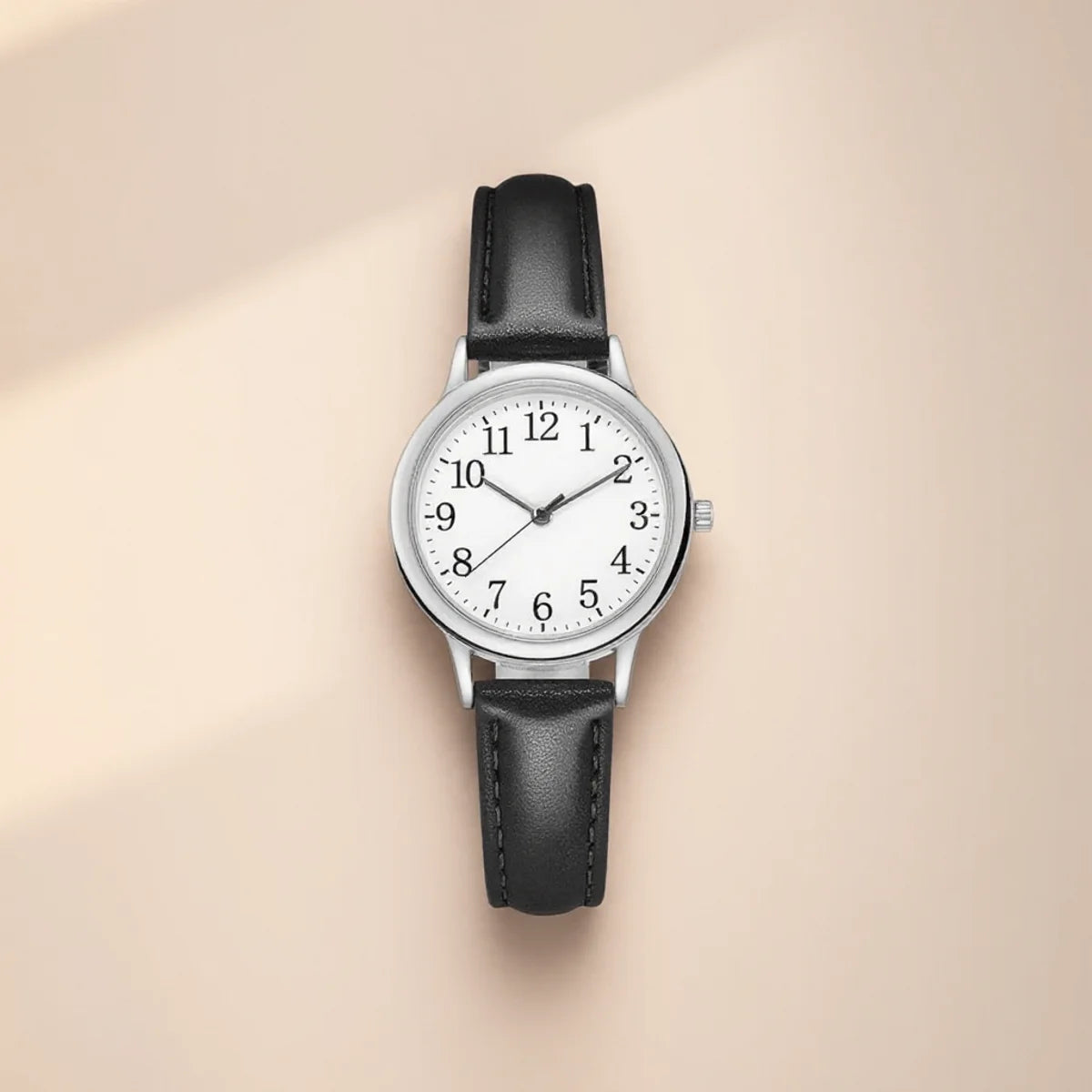 Women Quartz Watch Fashion Simple Dial Thin Bracelet Easy to Read Numerals Ladies Wristwatch Casual Stylish Watch for Women