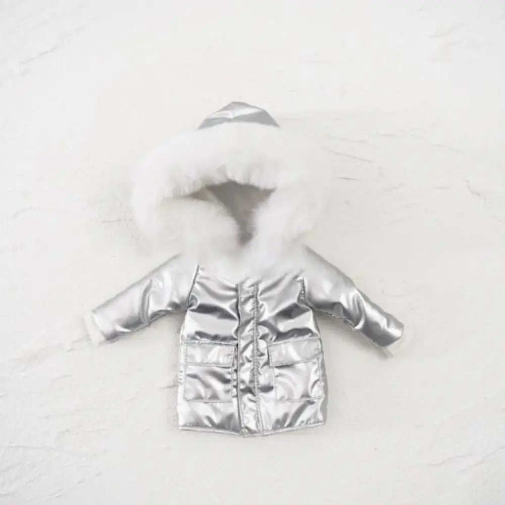 Fashion Winter Coat Outfits Long Style DIY Accessories Thick Down Jackets Handmade for blythe Dolls For ob24 ob22 Dolls/