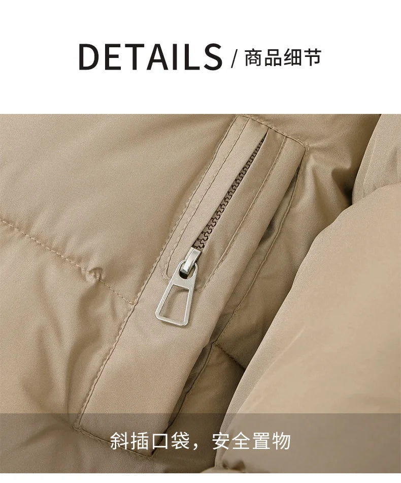 Women Autumn Winter Short Down Jacket 2025 New Plus Size Loose Cotton Padded Jacket Women Hooded Warm Casual Jacket Women Parkas