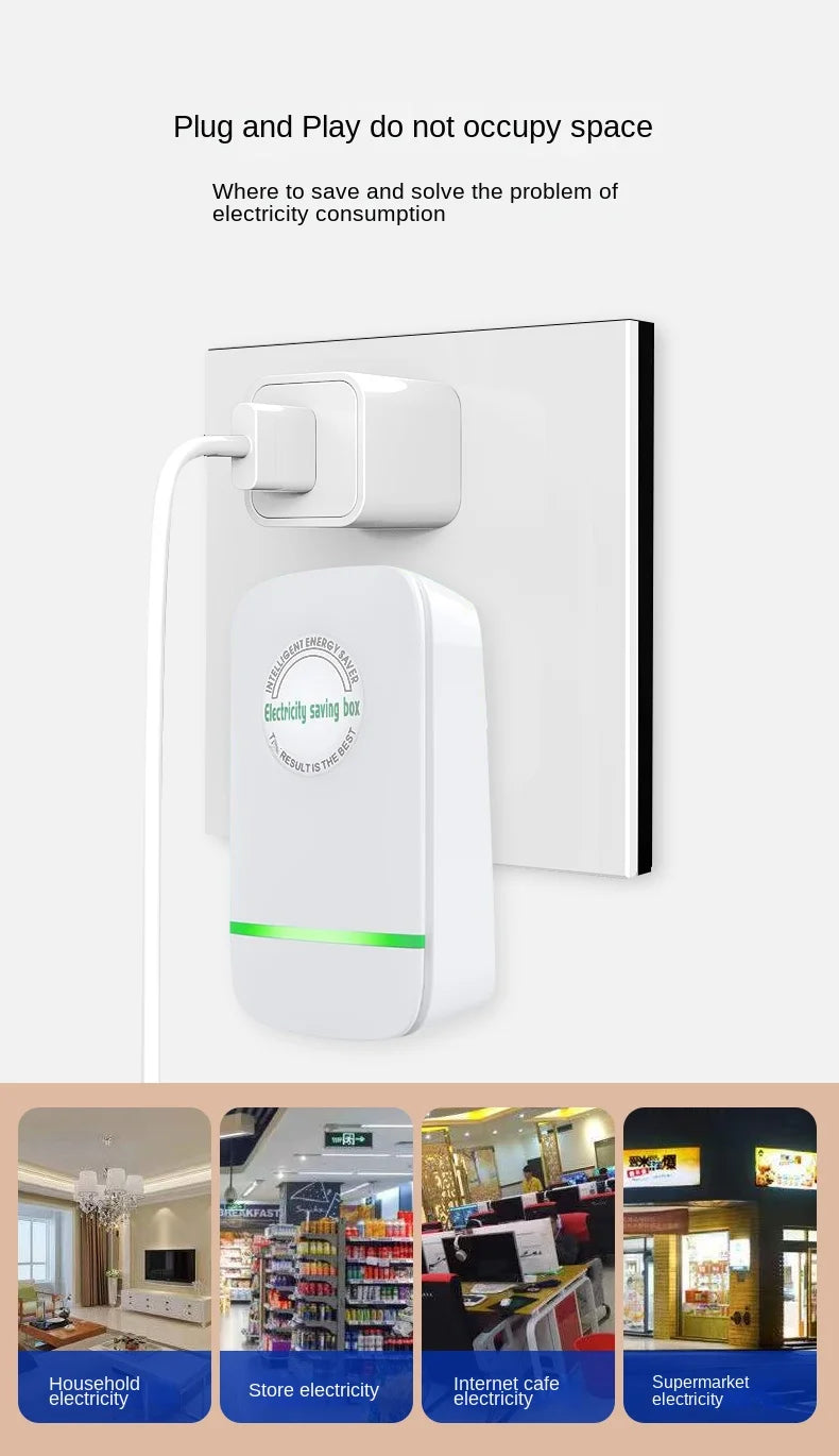 Green Energy-saving Electrical Socket Adapter Compatible with USA and Europe