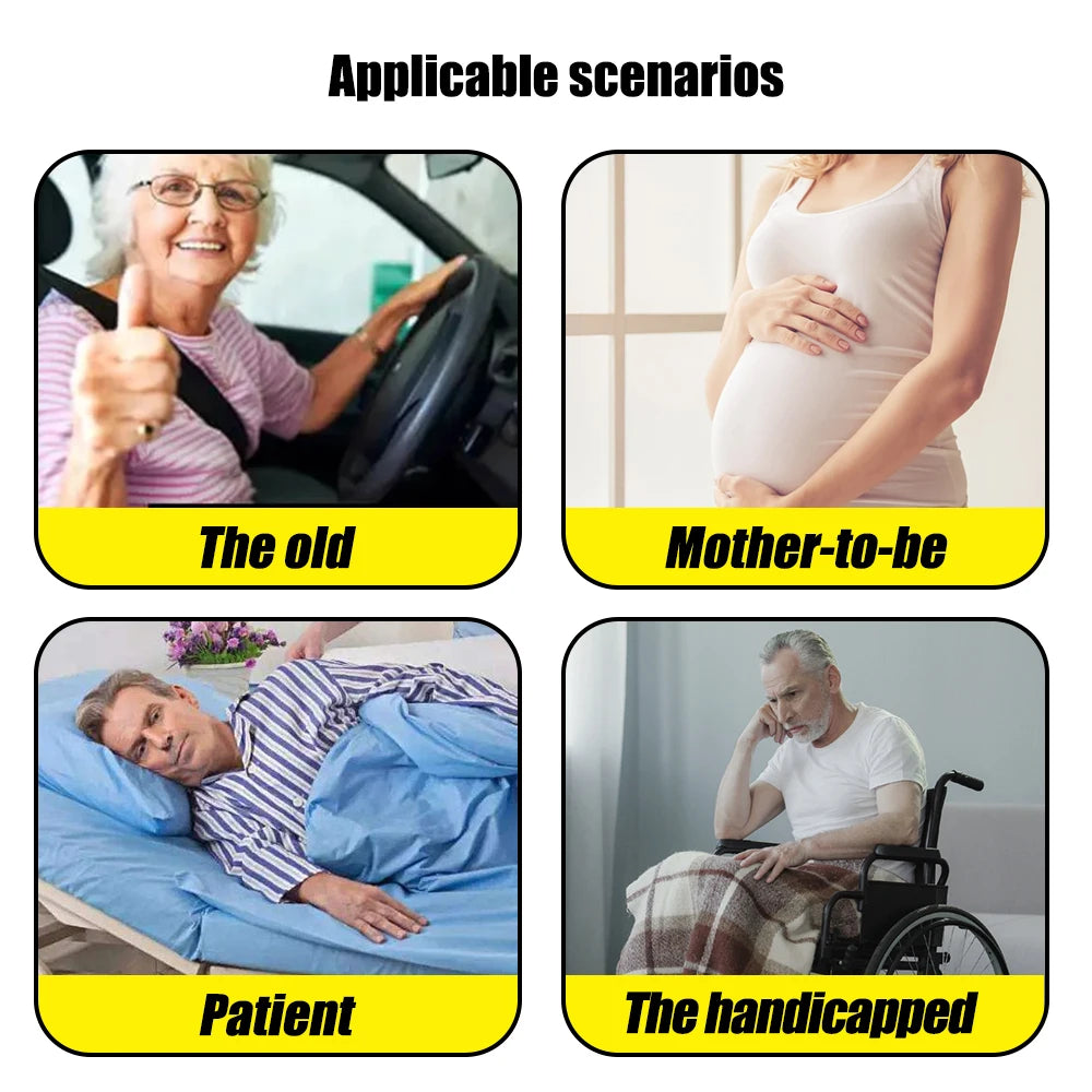 Car Grab Handle Adjustable Standing Aid Safety Handle Support Grip Handle Mobility Aid Disability Elderly Car Assist Tool