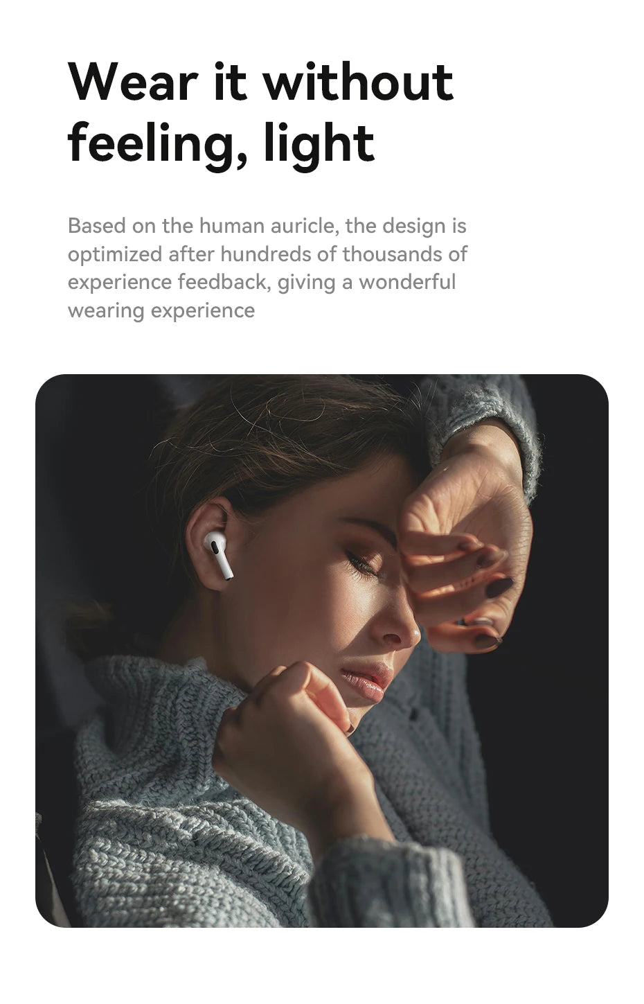 HOCO EW60 Wireless Bluetooth Headphones Tws Waterproof Earbuds Earphones HD Mic with touch Control Earbuds For Smartphones