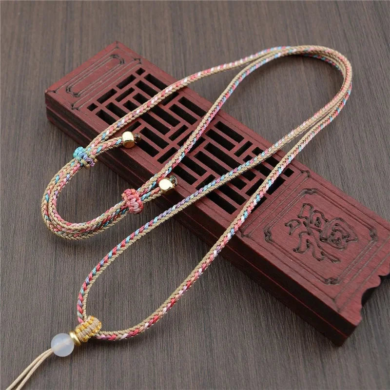 Accessories for Jewelry Colorful Necklaces for Women Handmade Pendant for Needlework Diy Beads Jewellery Making Accessories
