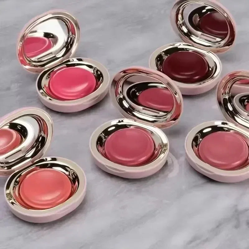 2025 Fashion New Beauty 3-in-1 Liquid Blush Moisturizing Dual-use Waterproof Enlighten Lip Glaze Smooth Lightweight Makeup Care