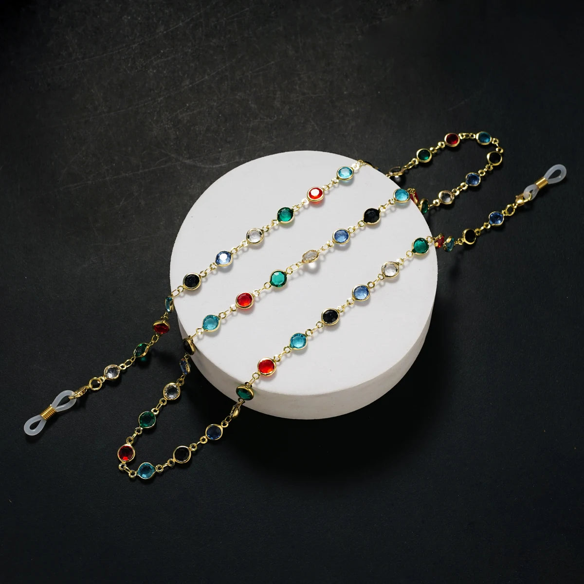 2022 New Eyeglasses Chains Women Sunglasses Holder Necklace Eyewear Retainer Accessories Pearls Sunglasses Chains Gold