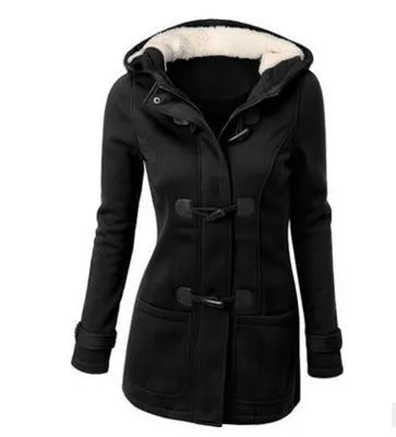 Women Basic Hoodie Jackets Autumn Women's Overcoat Zipper Causal Outwear Coat Female Hooded Coat Casaco Feminino Ladies Jacket