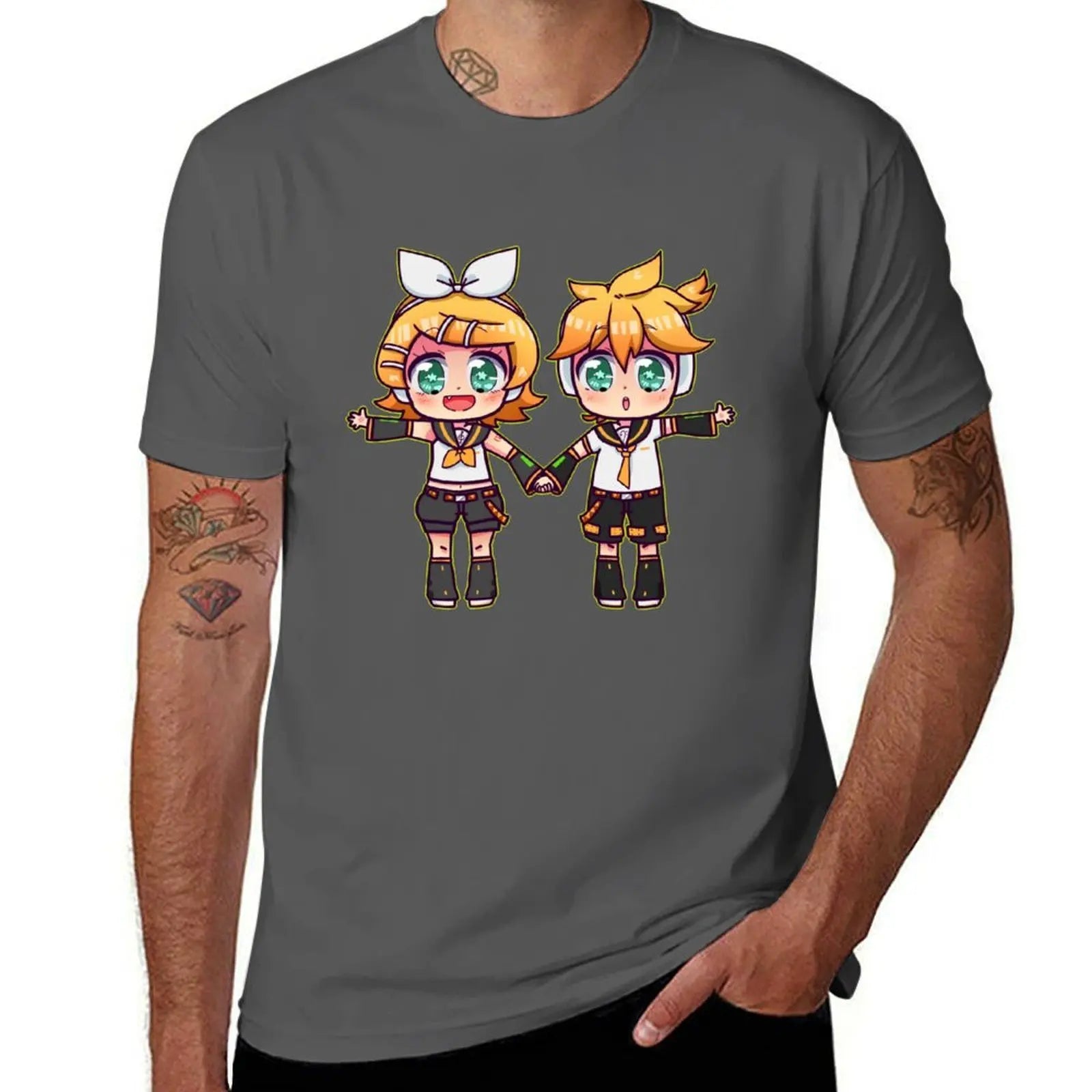 T-Shirt shirts for T-Shirt for t shirts casual man Rin t shirt and t Len man Twins man printed