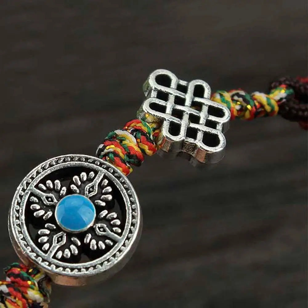 Accessories Car Ornament Women Men Jewelry Bag Pendants Prayer Wheel Pendants Vajra car keychain Key holder Buddhist keychain