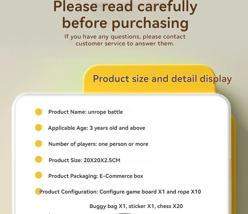 New Kid Rope Knots Puzzle  Board Game Color Line Twisted Connected Ropes Logic Thinking Table Game Parent Child Interactive Toy