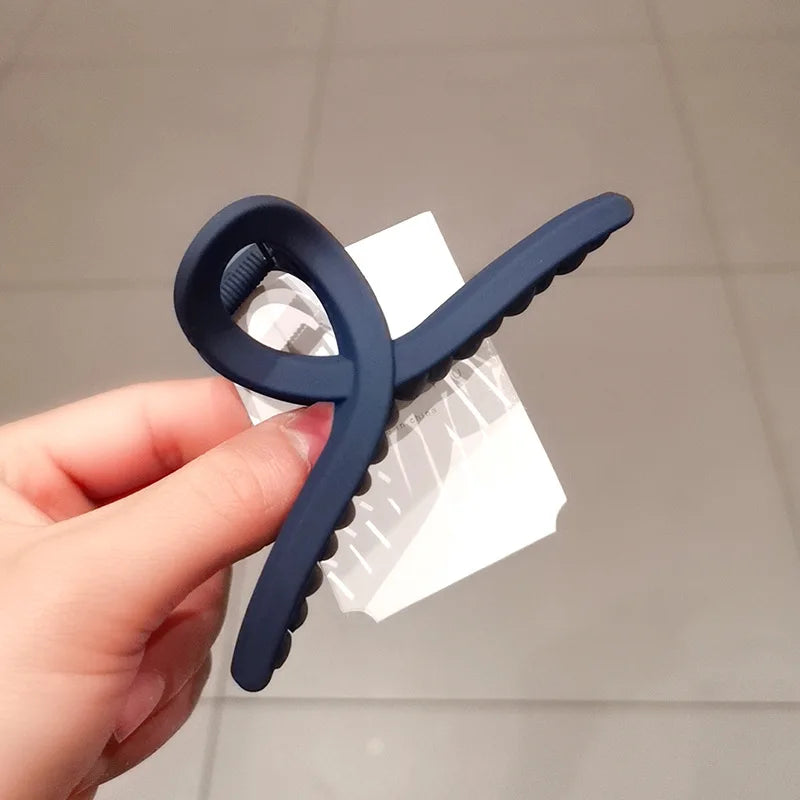 Barrettes Fashion Women Acrylic Hair Claws Clips Hair Accessories Hairpins Ladies Hairgrip Headwear Girls Ornaments Crab Bands