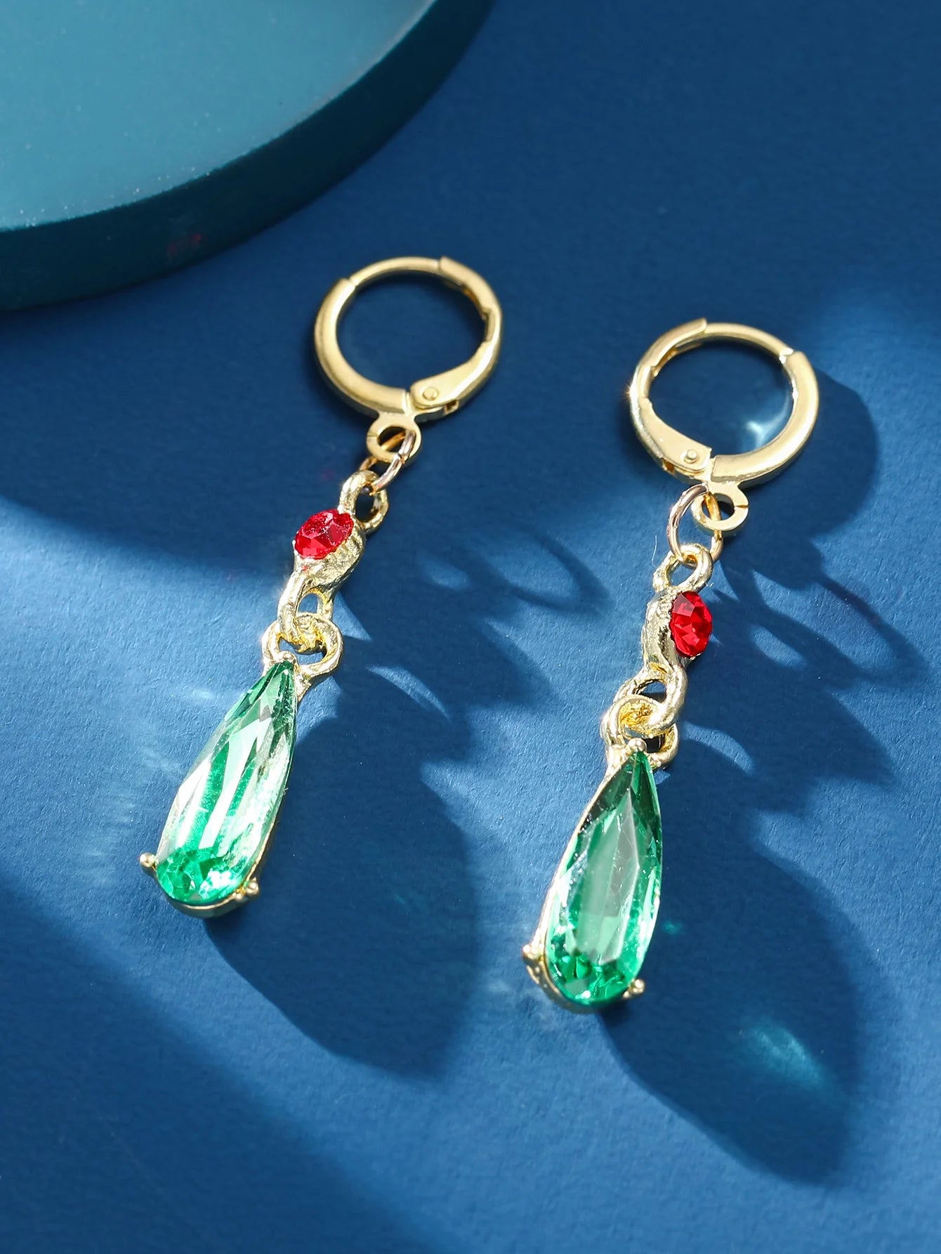  Fashion Elegant  Earrings for Women Hayao Miyazaki Howl's Moving Castle  Red Beads Christmas Jewelry Gift