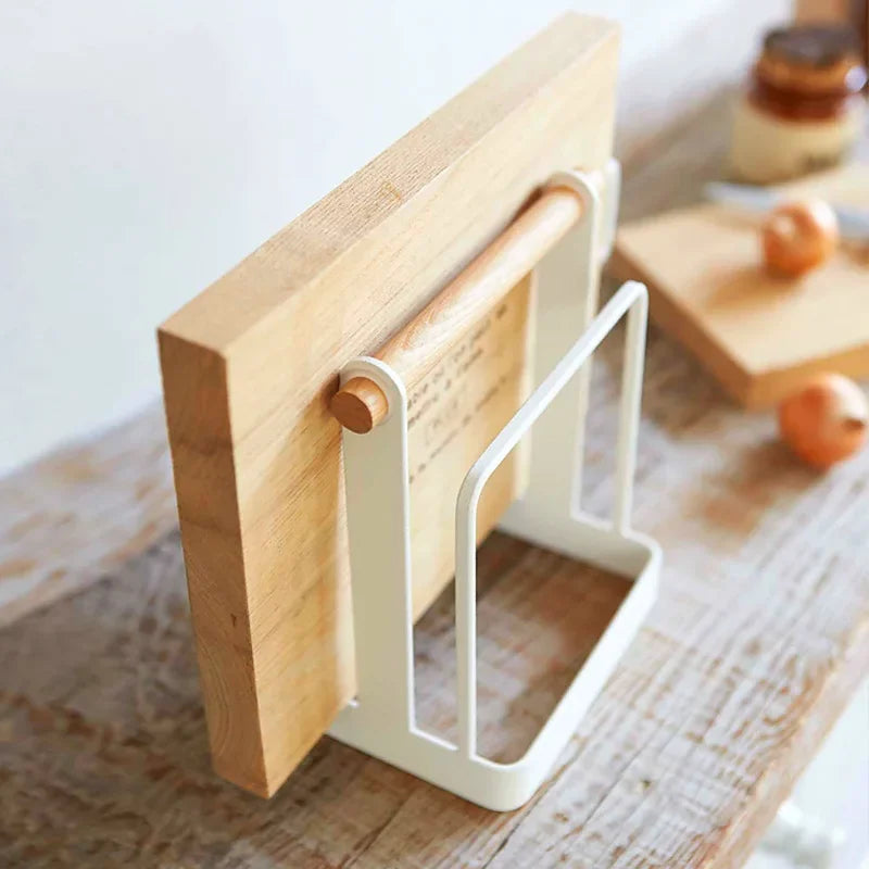 Kitchen Organizer, Punch - free, Multifunction, Cutting Board Holder Rack, Kitchen Storage, Rag Dish Rack Holder Shelf, Home