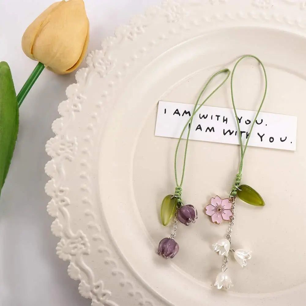 Decor Accessories Gift for Women Key Chains Phone Keychain Phone Lanyard Cellphone Strap Hanging Ornaments