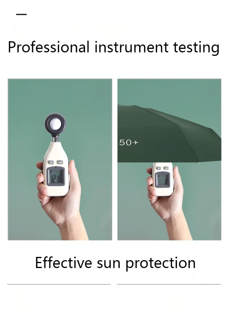 Outdoor Mini Sun Umbrella UV Protection Ultralight Folding Five-fold Umbrella Sunshade Umbrella