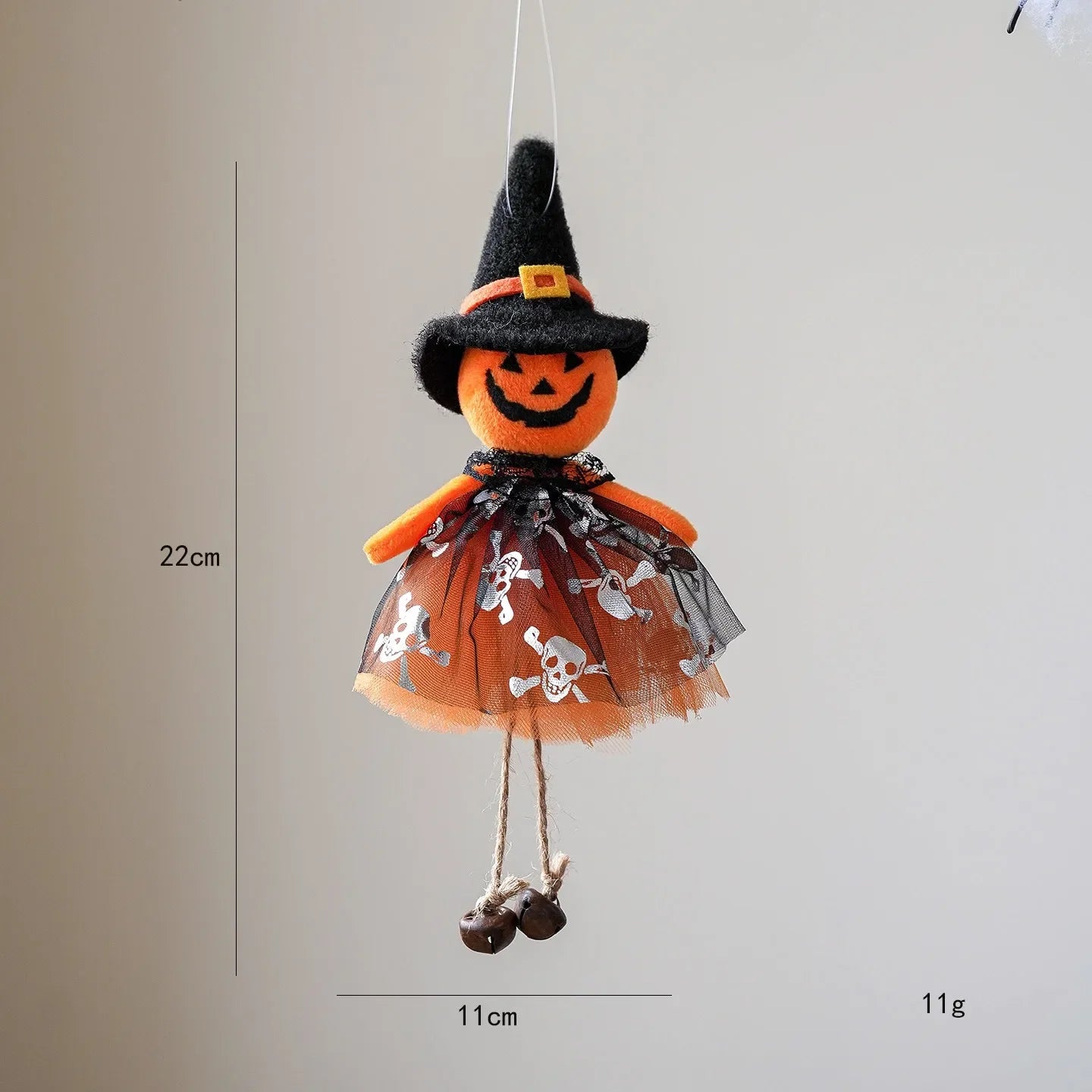 Halloween Party Decor BlackCat Pumpkin Witch White Ghost Festival Hanging Dolls Happy Halloween Day 2025 Haunted House Favor