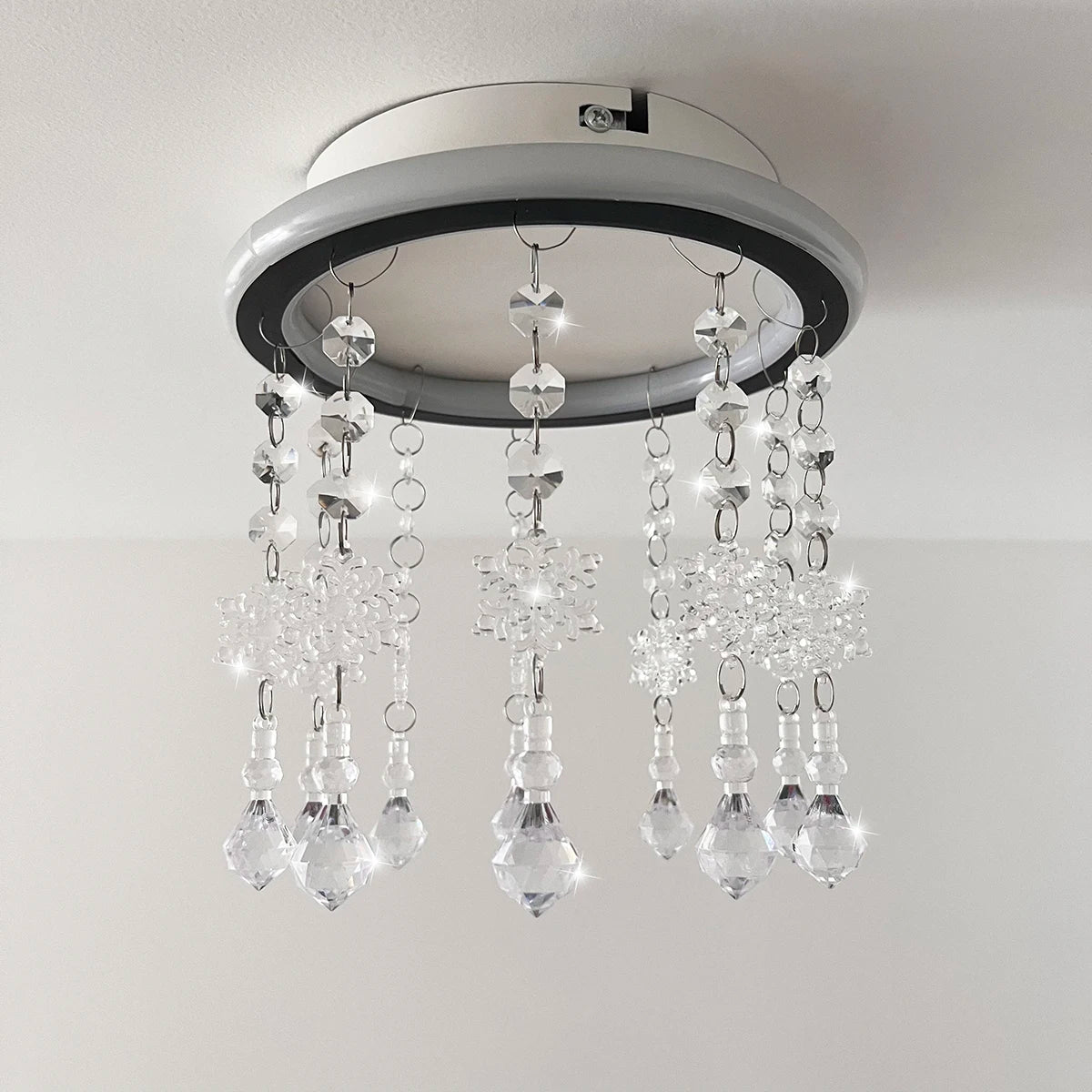 Outdoor Christmas Decoration Pendants, Curtains, Door Curtains, Home, Wedding Decor, Christmas Tree, Patio, 12Pcs