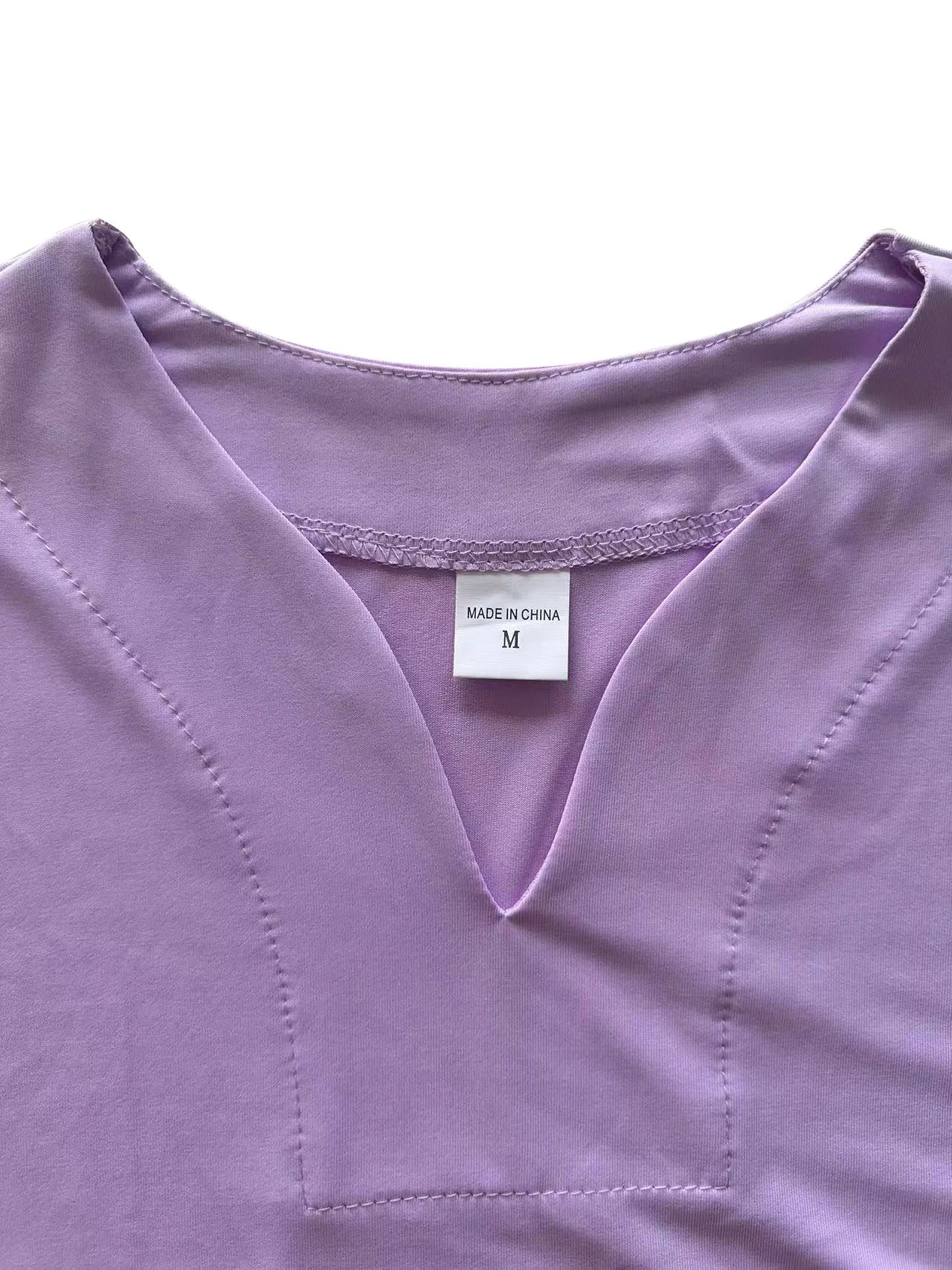 2025 New Men T-shirt Fashion V-neck Design Slim Fit Solid color Men's t-shirt Tops Tees Short Sleeve T Shirt For Men