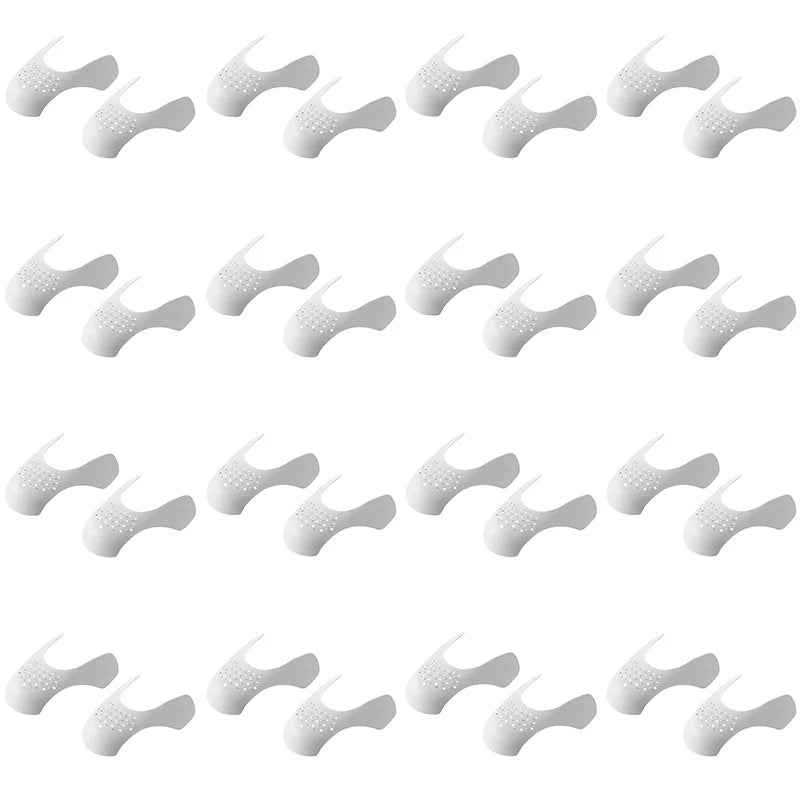 1/4/8/16Pairs Protector Shoe Anti Crease Bending Crack Toe Cap Support Shoe Head Stretcher Lightweight Sneakers Protector