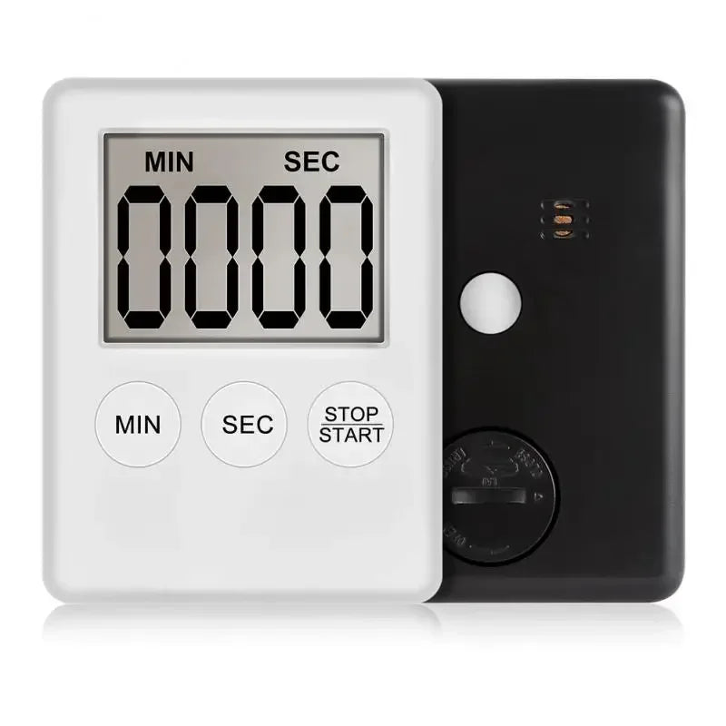 Kitchen Gadget, Electronic LCD Digital Screen Cooking Timer, Count Up Countdown Clock, Alarm Sleep Stopwatch Clocks