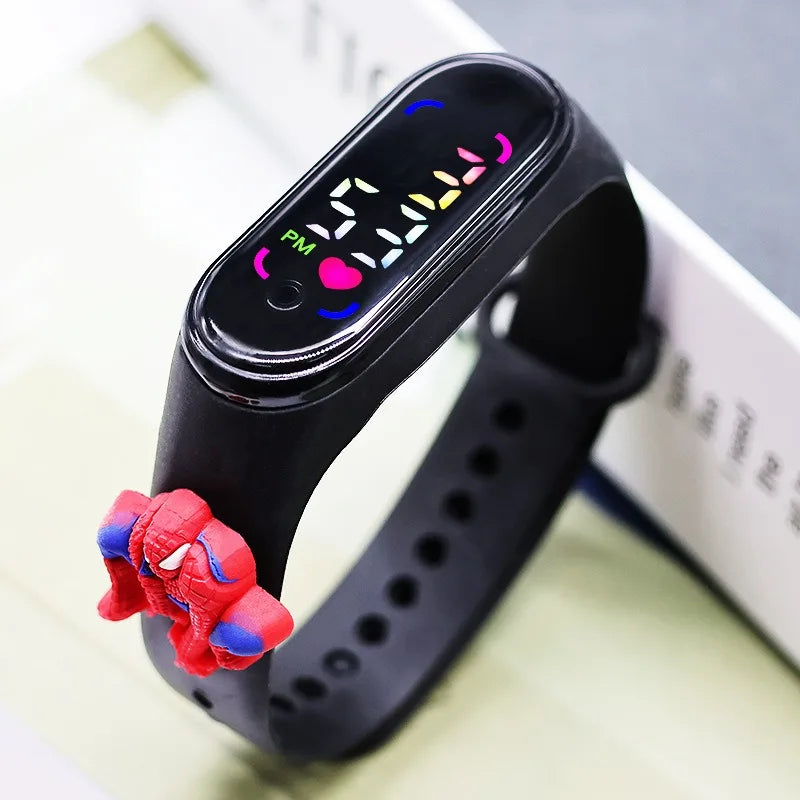 Electronic Digital  Watches  Colour screen Display Children's Watch Cartoon Fashion Watches  Holiday Gift Kids Watches