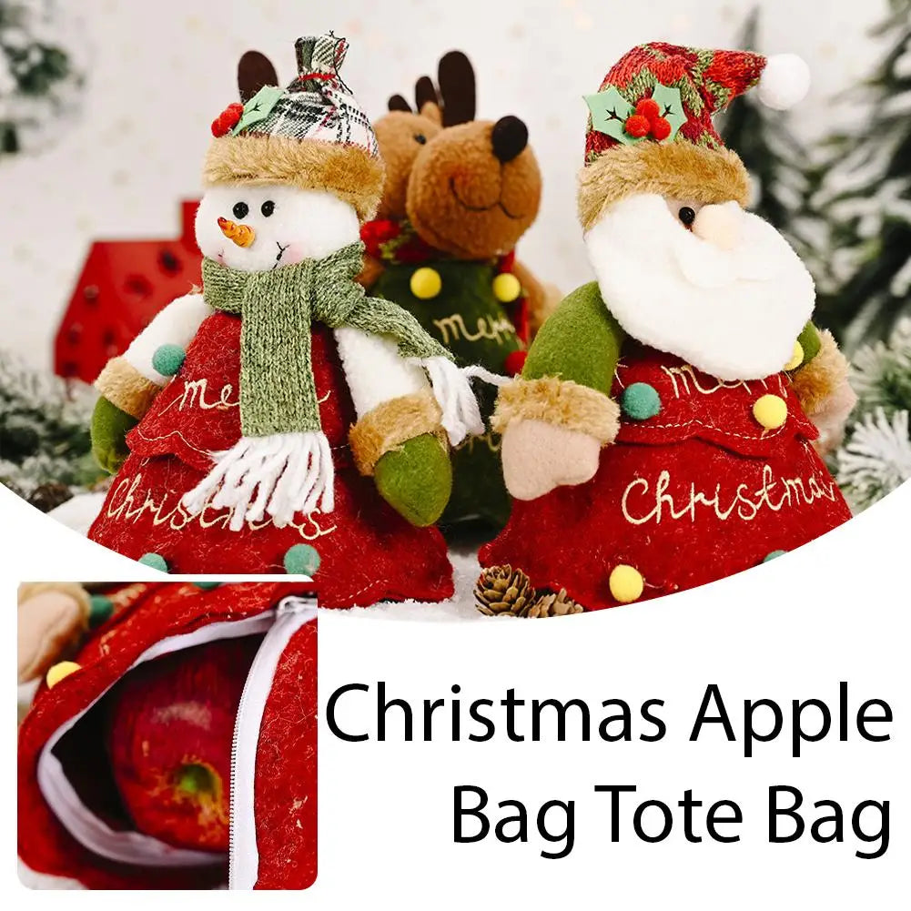 Christmas Xmas Plush Doll Tree Ornaments Kids Gift New Year Holiday Season Home Festive Decorations Practical Christmas Decor