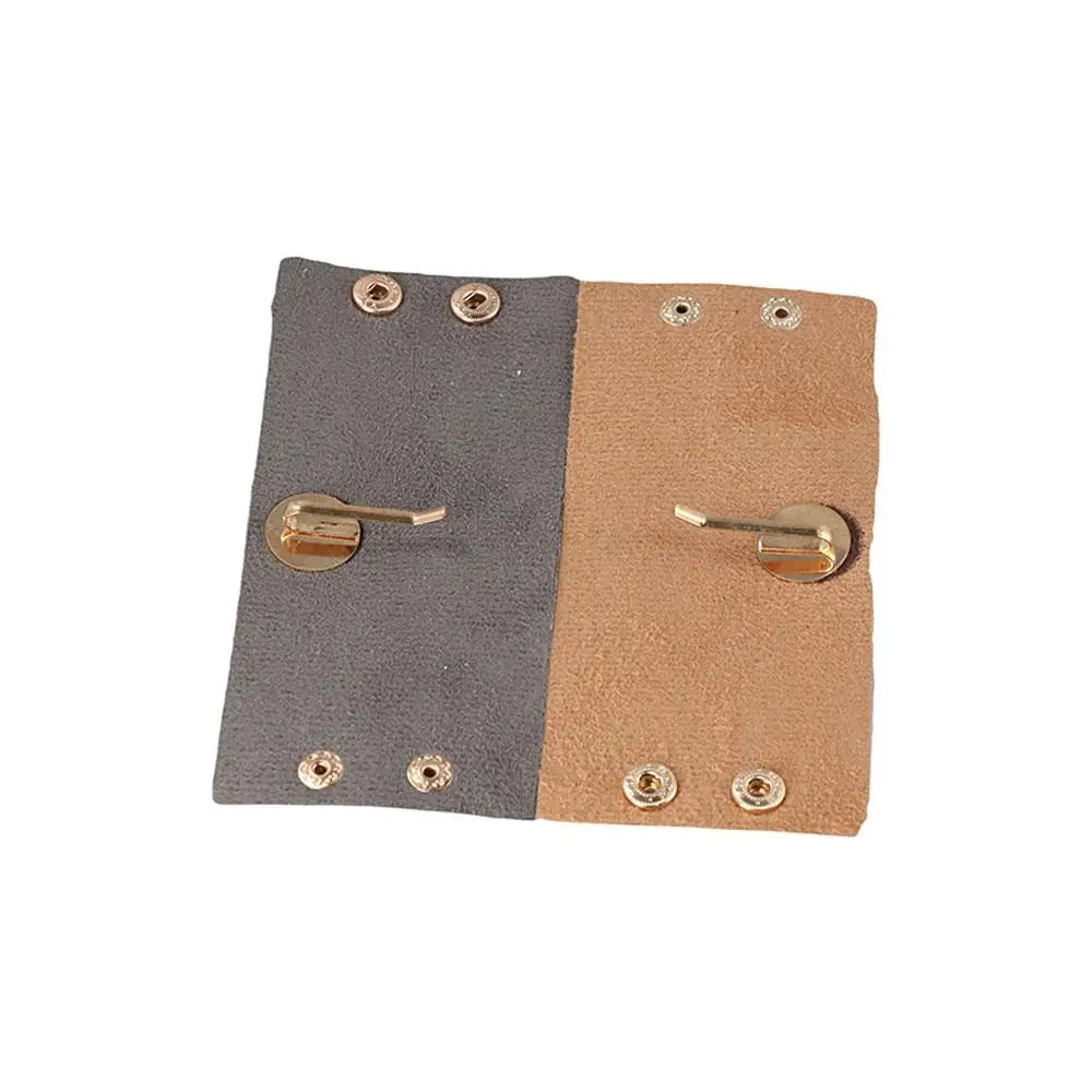 Accessories Girl's Headwear Hair Wrap Hairpins Korean Style Hair Cuff Ponytail Holder PU Leather Hair Band Women's hair clips