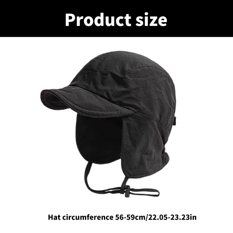 Skiing Winter Hat Outdoor Cycling Hat Trendy Portable Hat Personality Hat for Men And Women In Cold Weather