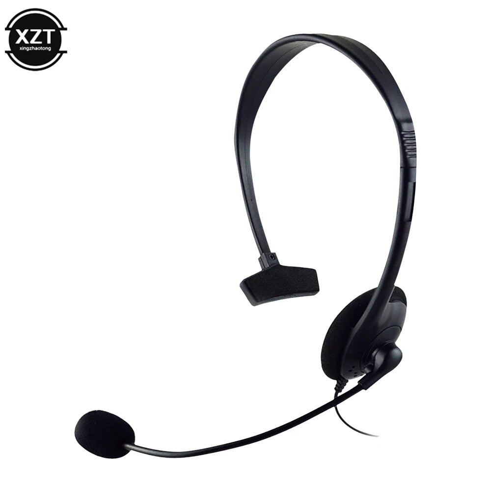 Operator Unilateral Headphones Head-mounted With Noise Canceling Microphone One-ear Telephone Clear Call Single-Sided Headset