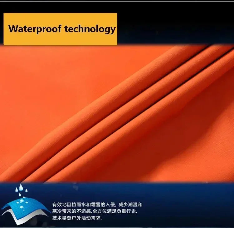 2025 Men's waterproof jacket, camouflage bomber coat with hood, high-quality windproof jacket, a genuine man's jacket