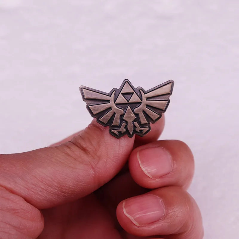 Adventure Game Zelda Men Women Brooches on Clothes Lapel Pins for Backpack Enamel Pins Briefcase Badges Accessories Gifts