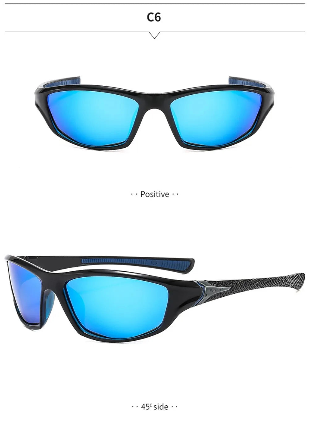 Fashion Sports Polarized Sunglasses Men Women Fishing Hiking Running Cycling Mountaineering Sport Man Sun Glasses UV400 Eyewear