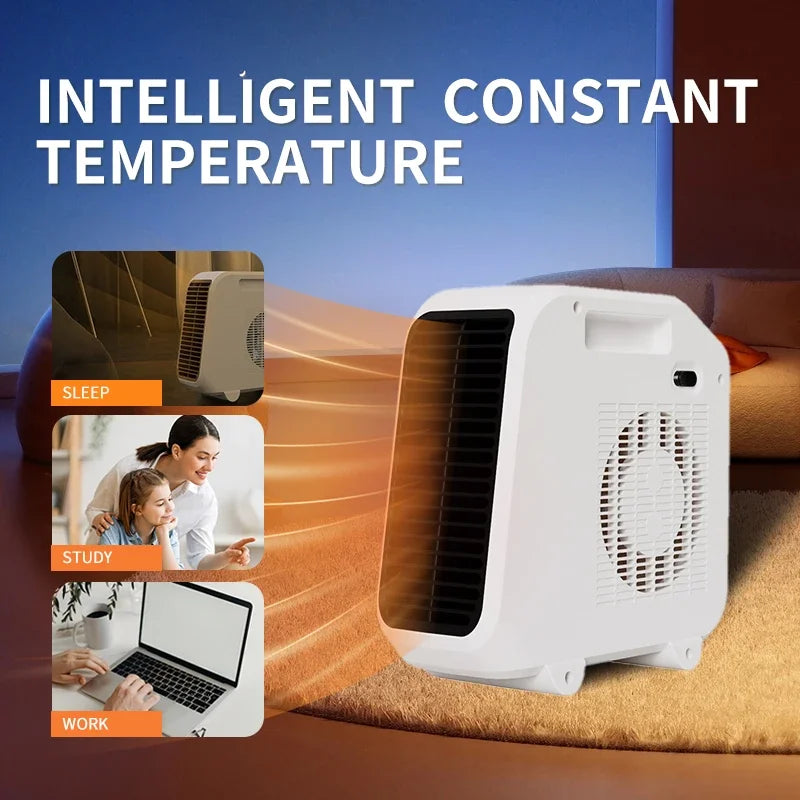 Portable Home Mini Heater, Energy-Saving Desktop Heater for Dorm and Office, Fast Heating for Whole House, Safe and Efficient