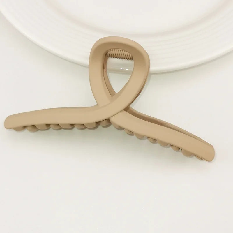 Barrettes Fashion Women Acrylic Hair Claws Clips Hair Accessories Hairpins Ladies Hairgrip Headwear Girls Ornaments Crab Bands