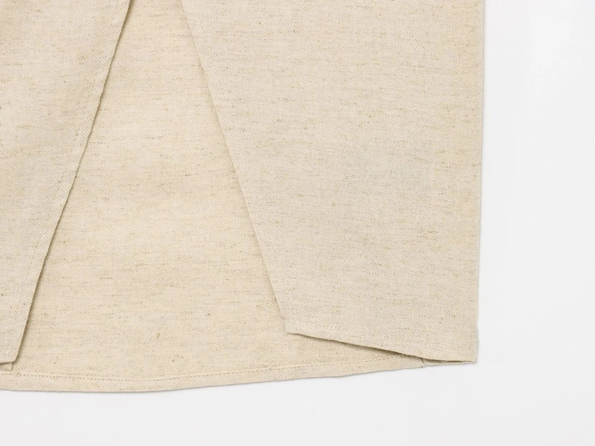 2025 New Women's Suit Summer Suit Casual Simple Multifunctional Pleated Lapel Sleeveless Short Top Paired with Buckle Slit Skirt